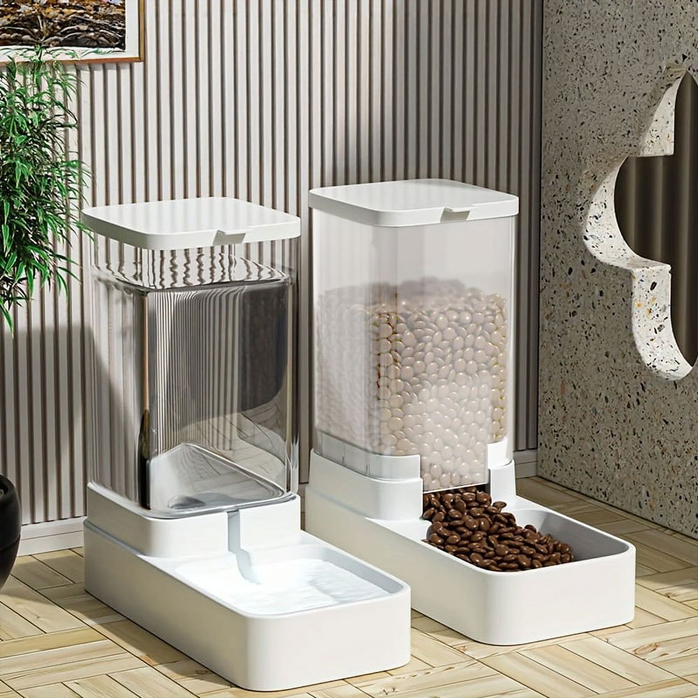 Pet Supplie with Feeder Water Dispenser 3.8L Gravity - product gallery image 18
