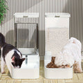 Pet Supplie with Feeder Water Dispenser 3.8L Gravity