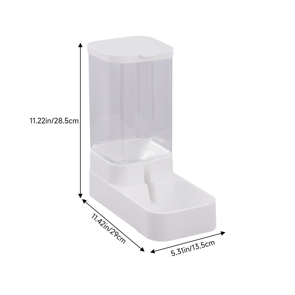 Pet Supplie with Feeder Water Dispenser 3.8L Gravity - Water feeder option