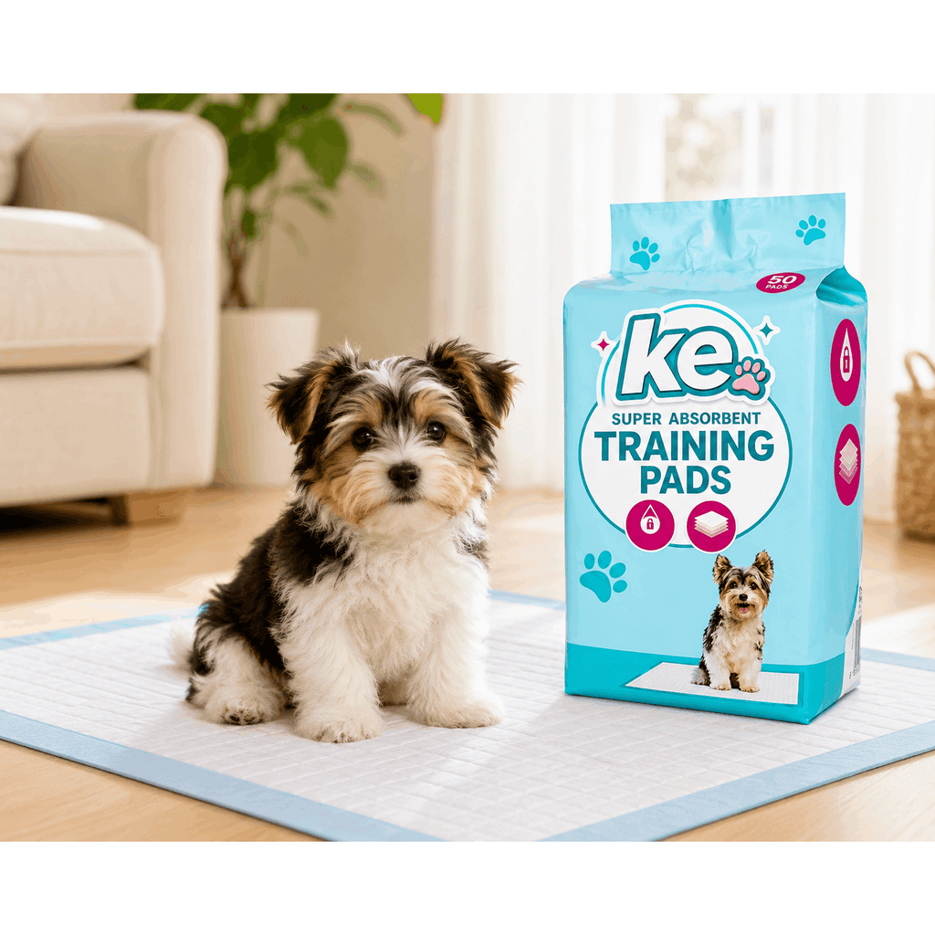 Pet Training Pad with pack 1(50 pieces), Puppy Pads 60x45cm Absorbent - product gallery image 2