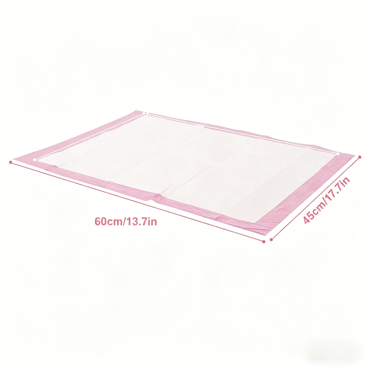 Pet Training Pads 45x60cm with Non-Slip, 50pcs, 100pcs - product gallery image 2