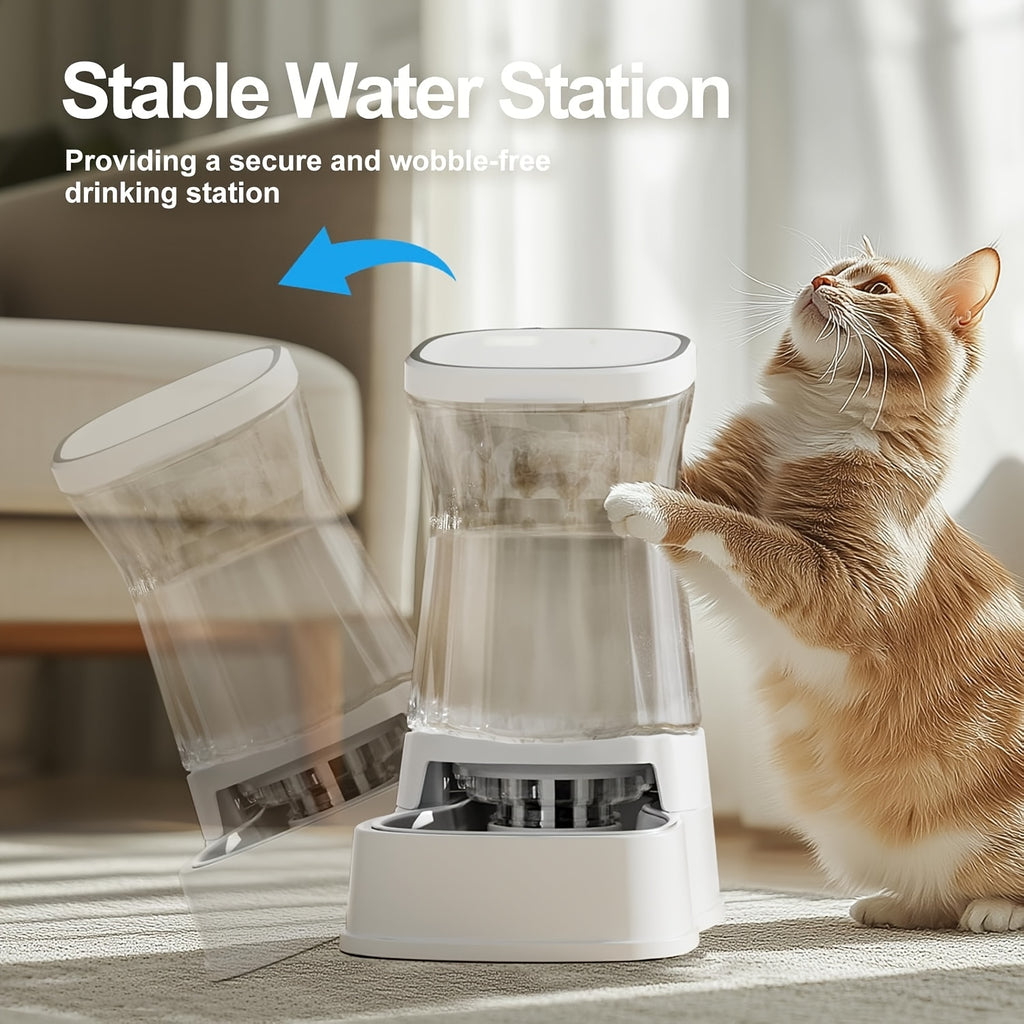 Pet Water Dispenser 3.85L Gravity with Stainless Steel - product gallery image 6