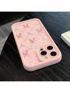Phone Case Cute Bow Design Silicone iPhone Non-Slip with Wireless - product gallery image 4