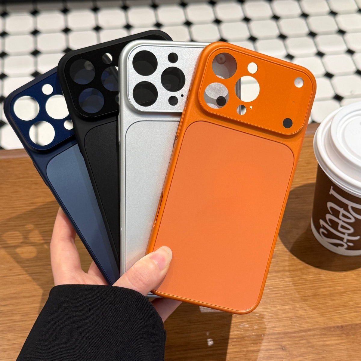 Phone Case Glass Large Camera Window iPhone with Wireless