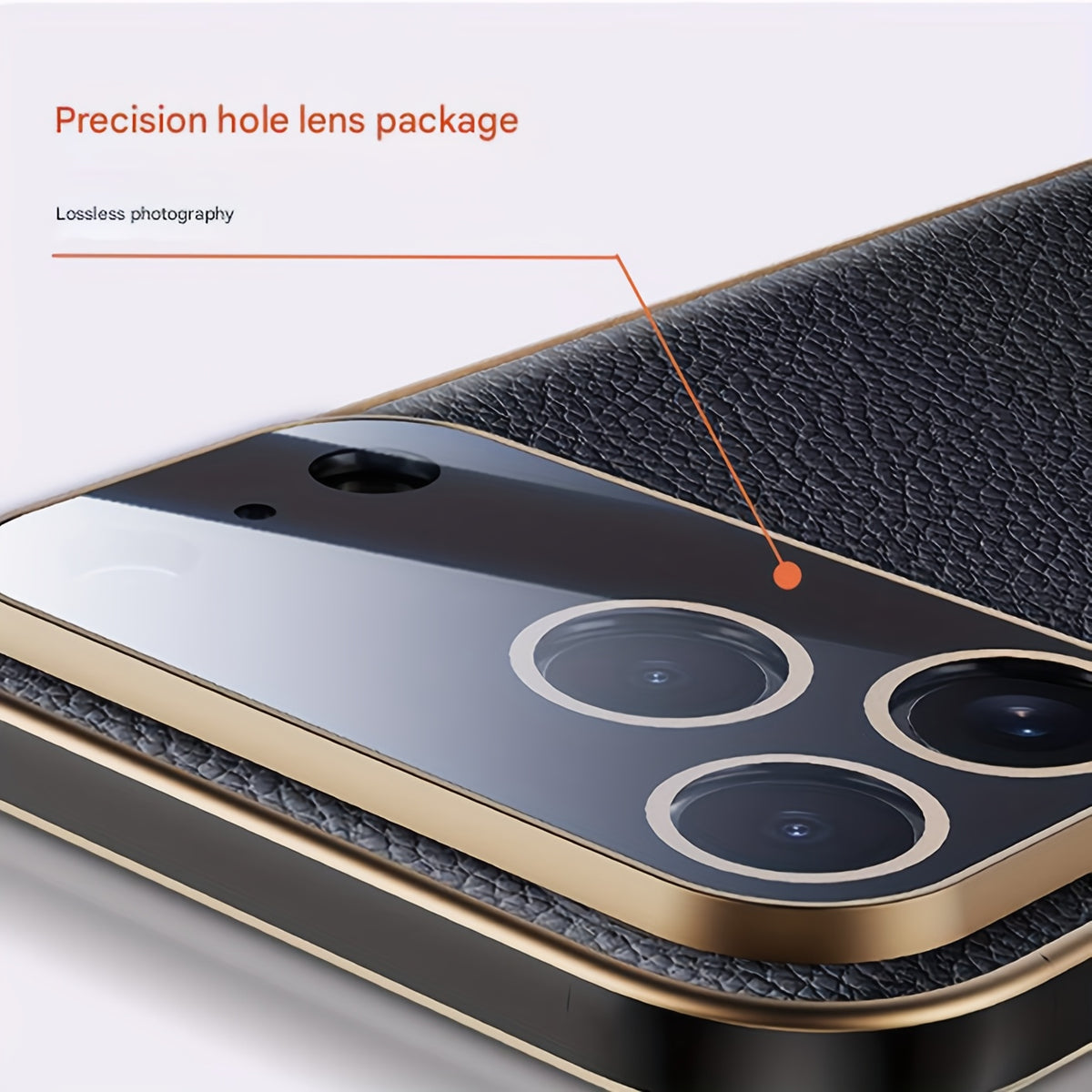 Phone Case Light Luxury Business iPhone Pro Max with Wireless