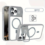 Phone Case Magnetic Foldable Invisible Bracket iPhone with Wireless - product gallery image 6