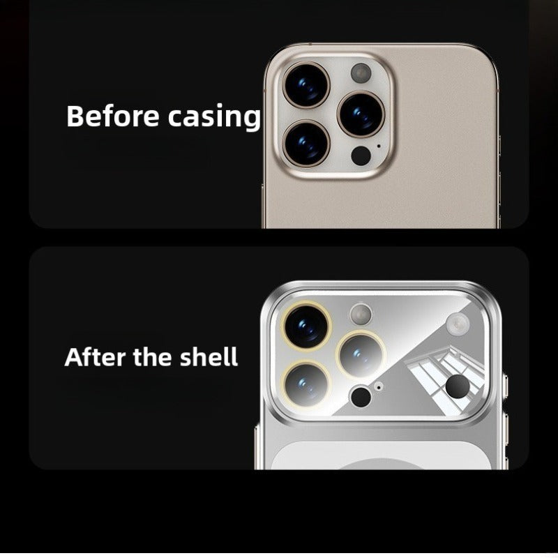 Phone Case Magnetic Glass iPhone Pro Max Full with Wireless - product gallery image 8
