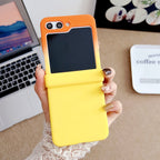 Phone Case Samsung Galaxy Flip Gradient Hard Protective with Foldable, Wireless - product gallery image 2