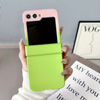 Phone Case Samsung Galaxy Flip Gradient Hard Protective with Foldable, Wireless - product gallery image 3