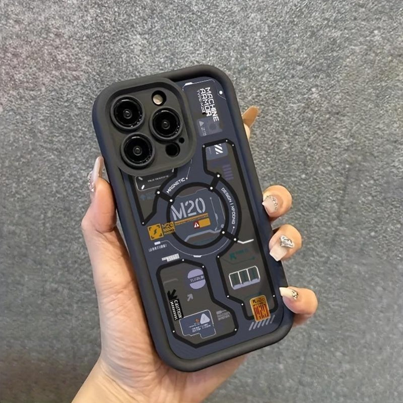 Phone Case Shock-Absorbing Slip-Resistant Lightweight with Wireless
