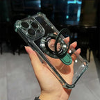 Phone Case Transparent Acrylic iPhone Pro Max Air with Wireless - product gallery image 9