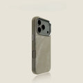Phone Case Ultra-Slim Magnetic Leather Flannel iPhone Pro with Non-Slip, Wireless