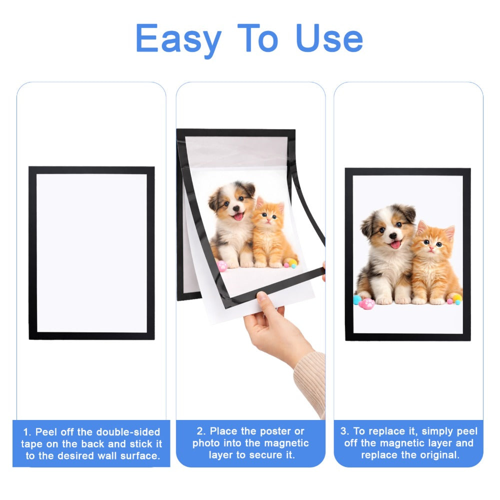 Picture Frame with Self-Adhesive, Waterproof, Metal, 20 Pack - product gallery image 5