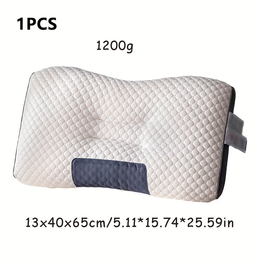 Pillows for Sleeping 1/2pc with 1200g, Cotton, 2pcs - 1PCS White, 1200g option