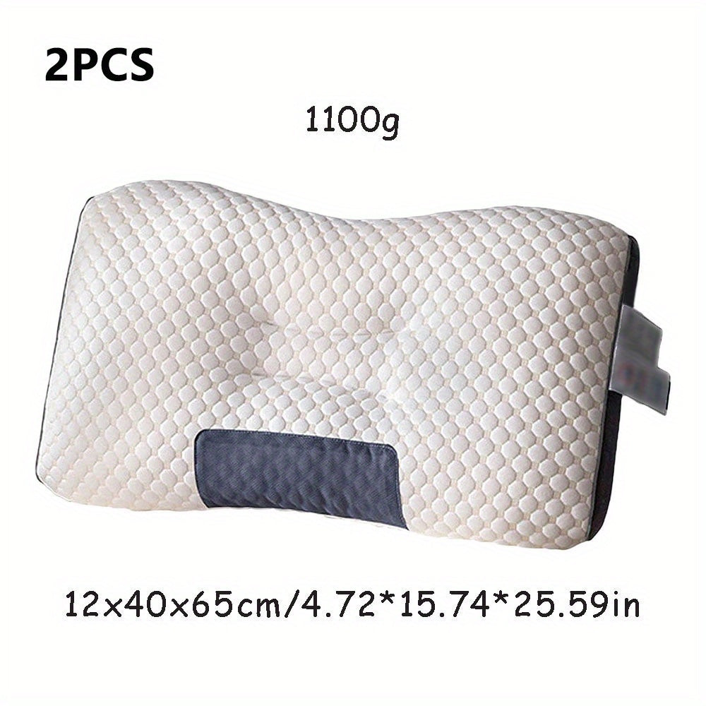 Pillows for Sleeping 1/2pc with 1200g, Cotton, 2pcs - 2PCS White, 1100g option