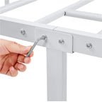Platform Bed Frame with 32cm, Metal Arrow Headboard Footboard Single Double - product gallery image 14