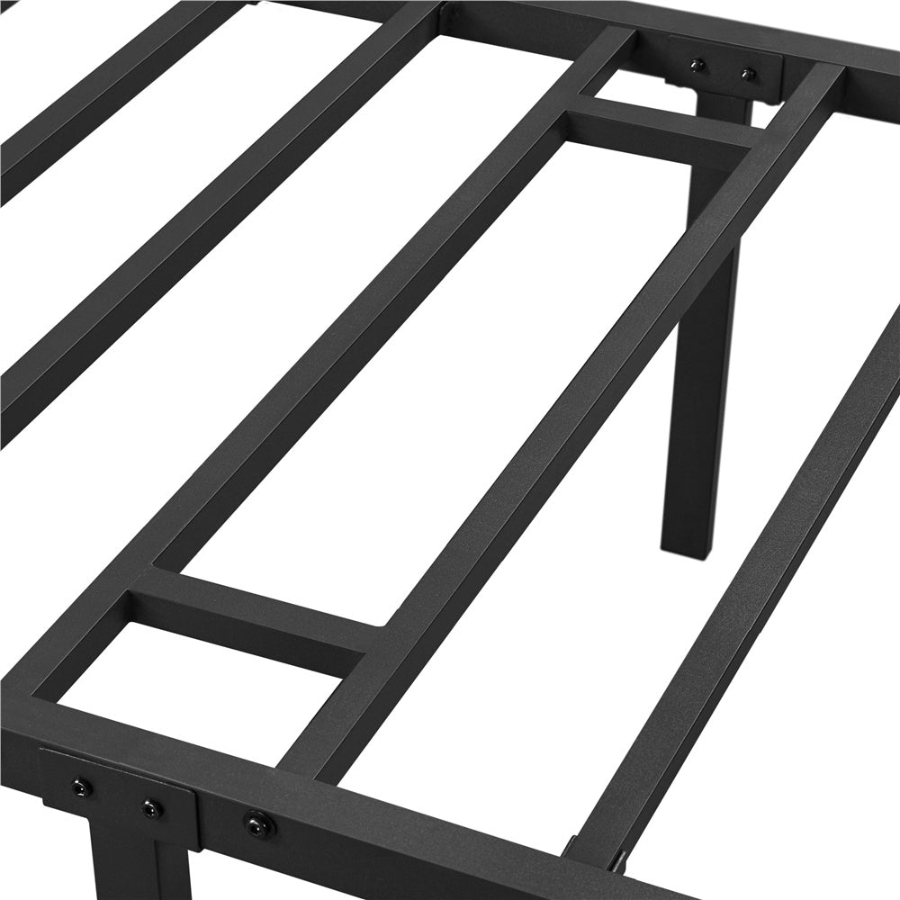 Platform Bed Frame with Non-Slip, 41.5cm, Metal Heavy Duty Steel Slats 41.5cm - product gallery image 14