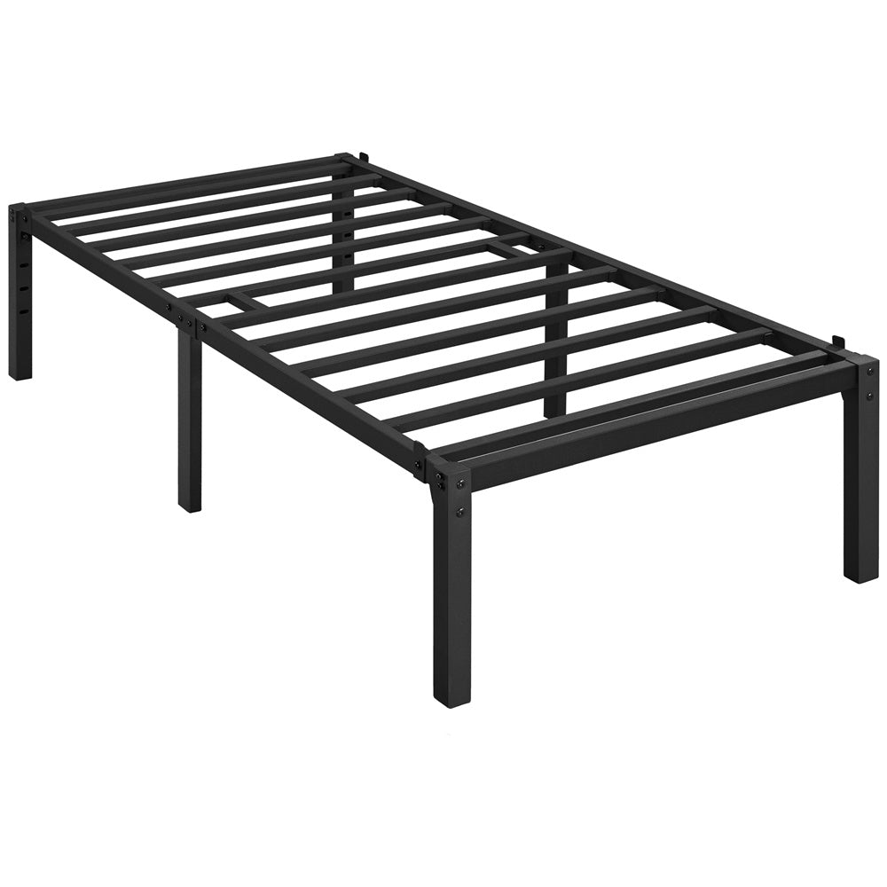 Platform Bed Frame with Non-Slip, 41.5cm, Metal Heavy Duty Steel Slats 41.5cm - product gallery image 4