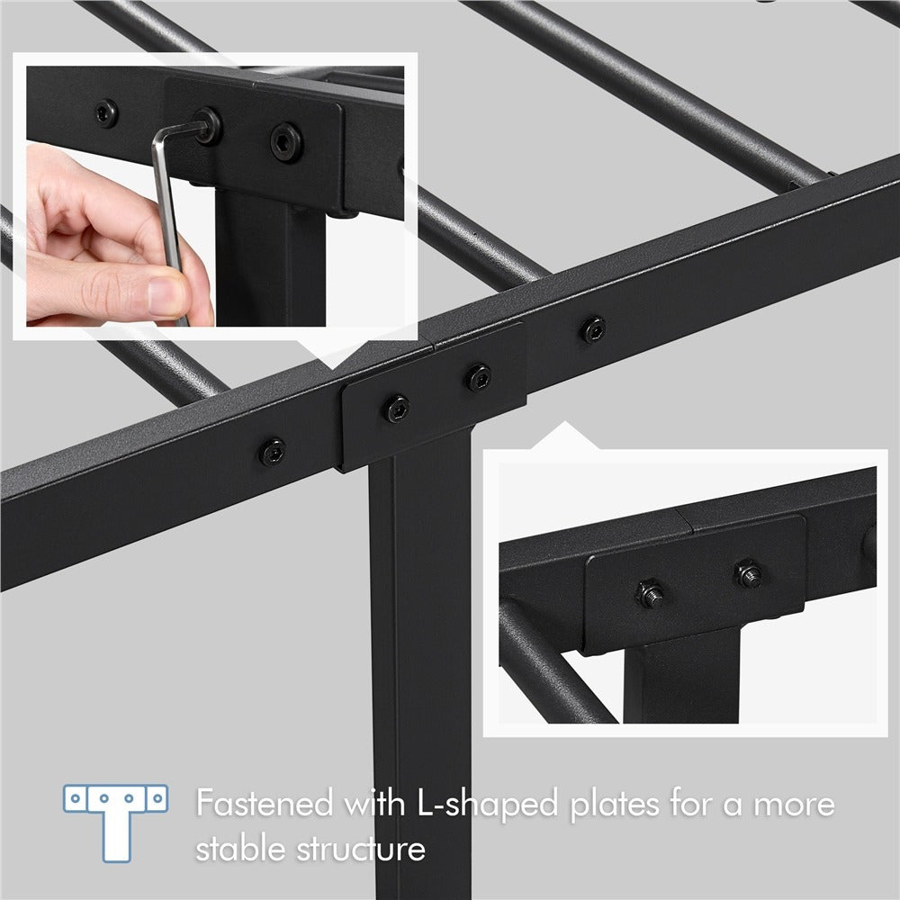 Platform Bed Frame with Non-Slip, Easy Assembly, 363kg, Metal - product gallery image 13