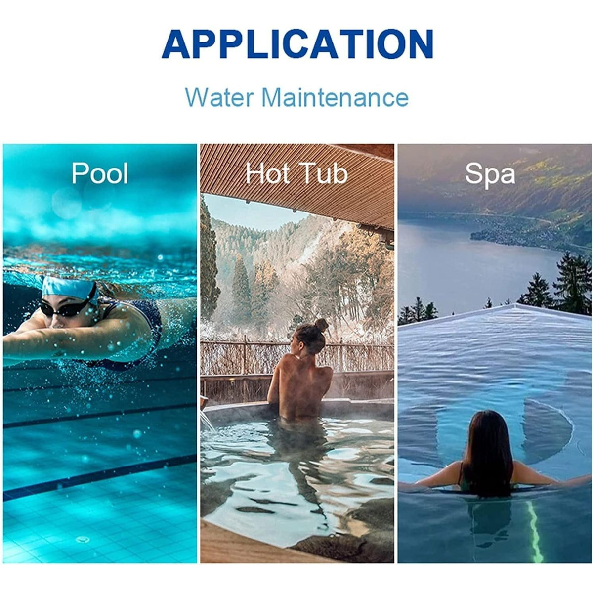 Pool Chemical with 20g, 1KG, Chlorine Tablets Hot Tubs, Spas Swimming - product gallery image 8