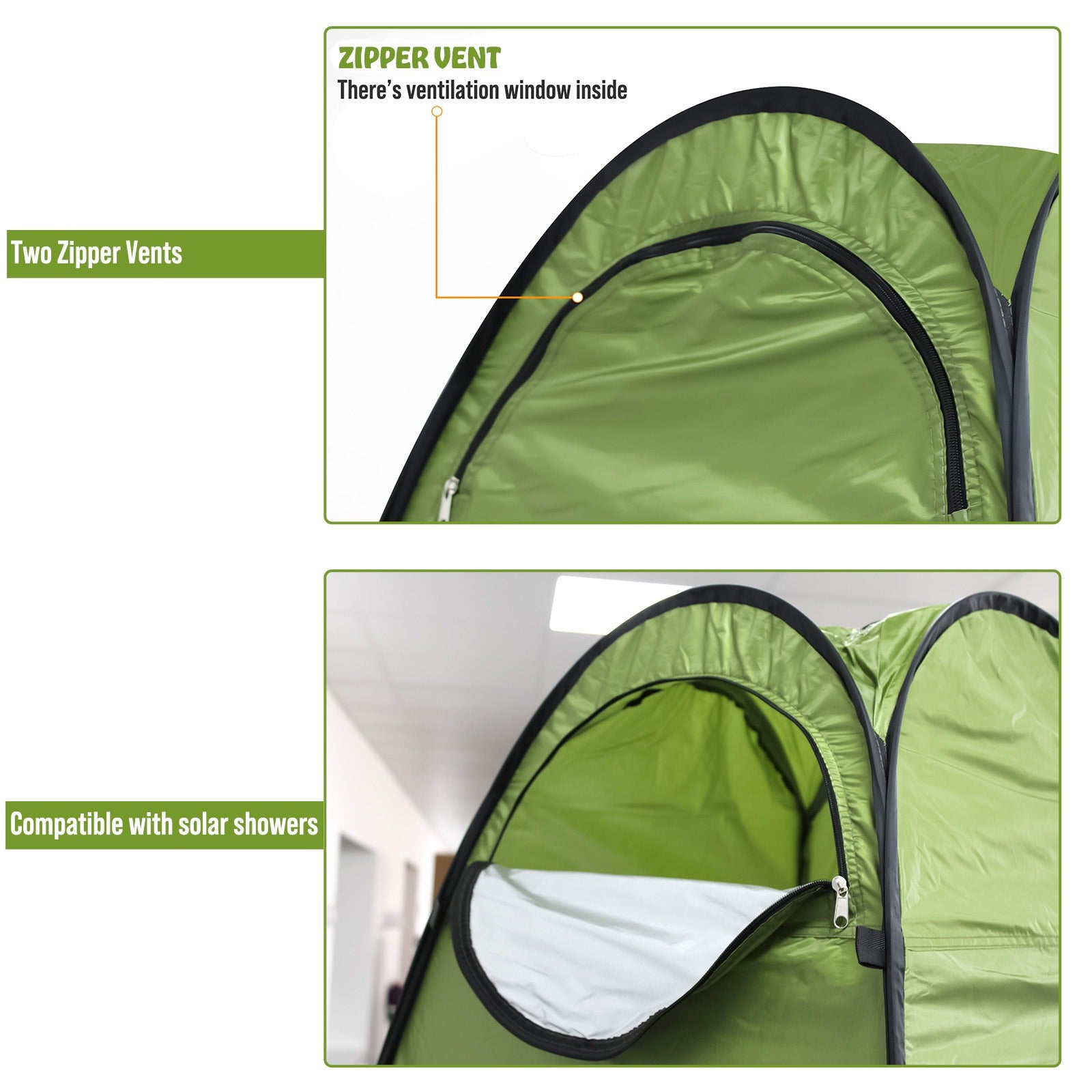Pop-Up Privacy Tent with Freestanding, 185cm, Pop-Up Changing Shelter - product gallery image 6