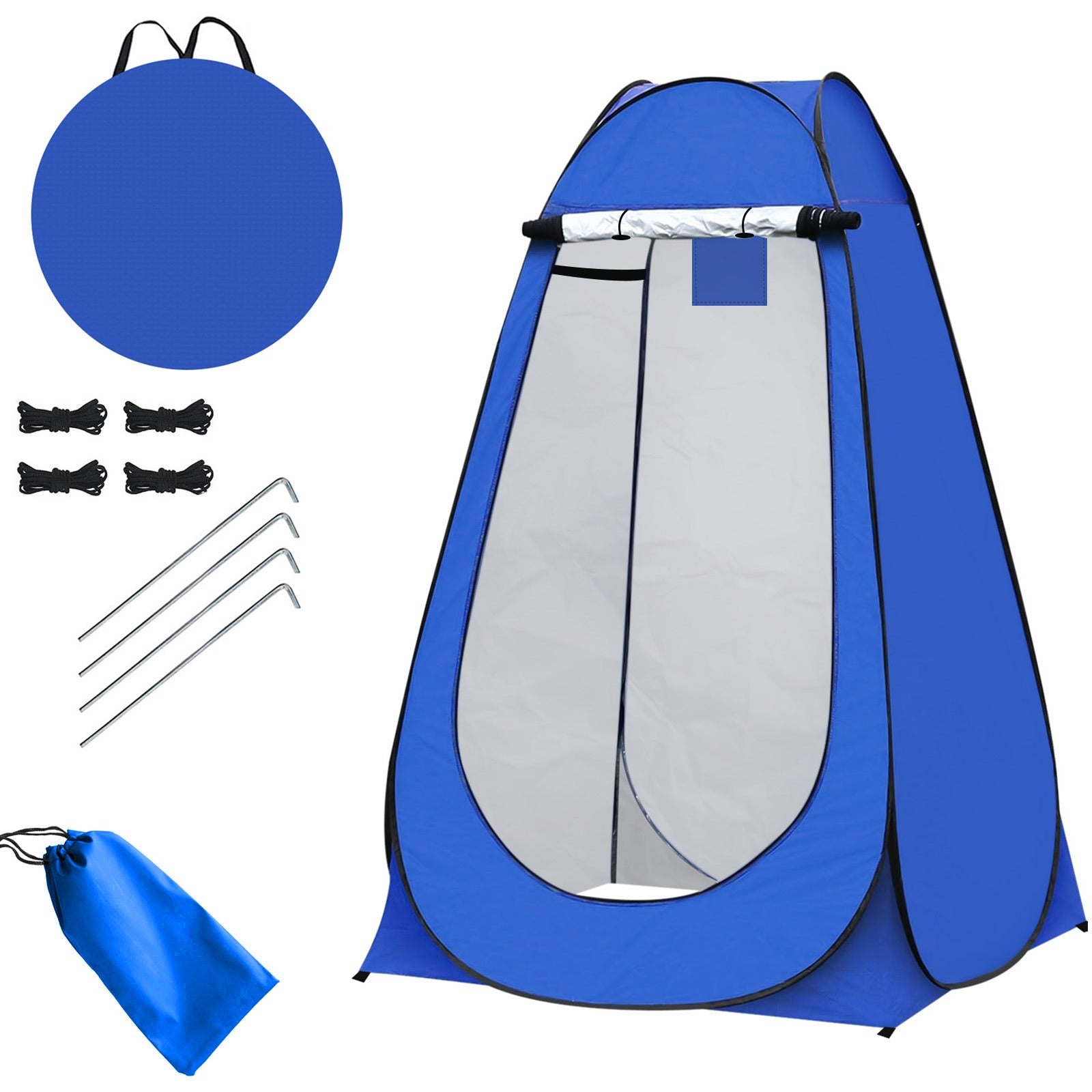 Pop-Up Privacy Tent with Freestanding, 185cm, Pop-Up Changing Shelter