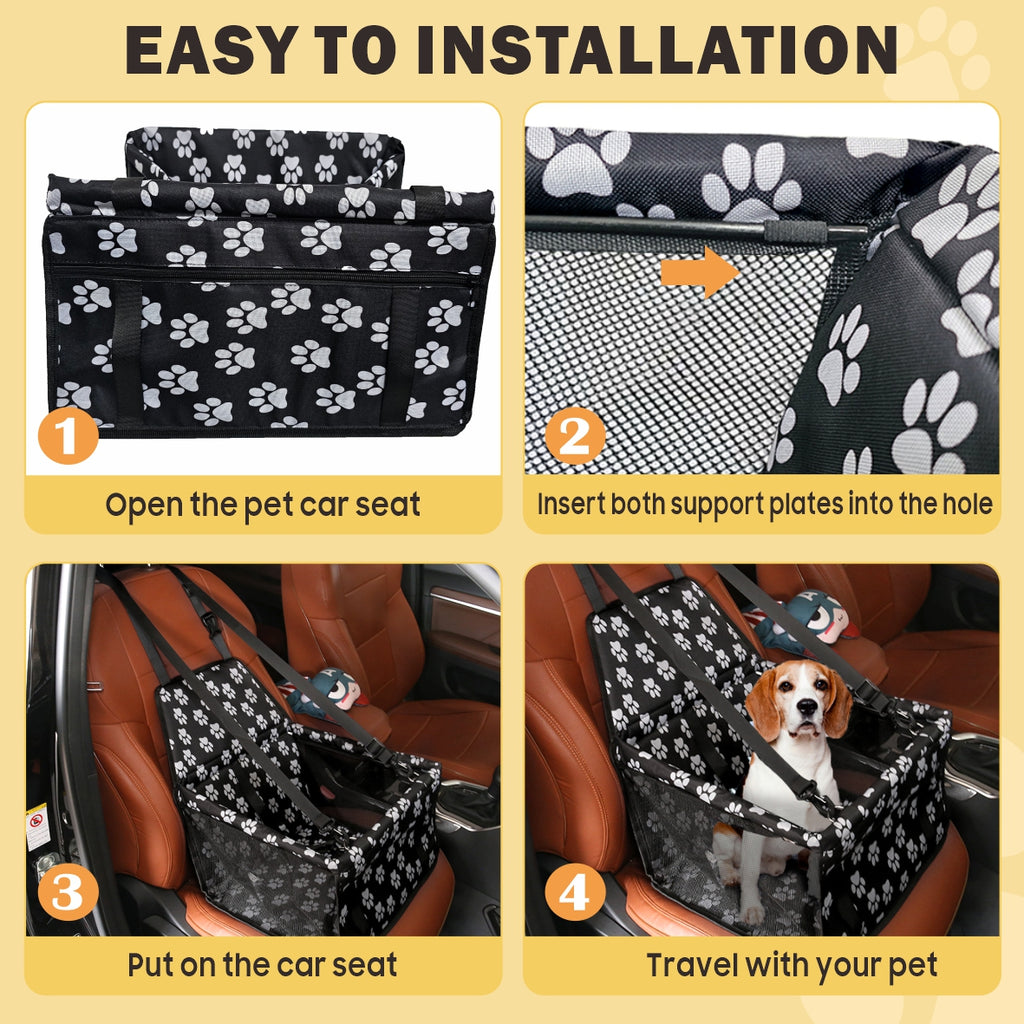 Portable Breathable Bag for Pet with Pets, Designed As Booster Seat Travel - product gallery image 2