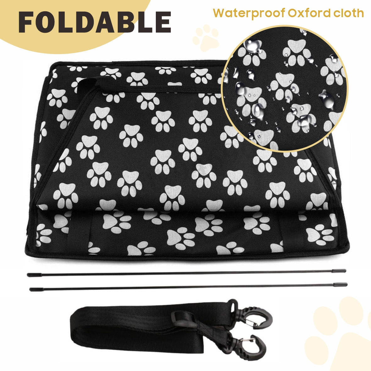 Portable Breathable Bag for Pet with Pets, Designed As Booster Seat Travel - product gallery image 5