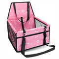 Portable Breathable Bag for Pet with Pets, Designed As Booster Seat Travel - pink option