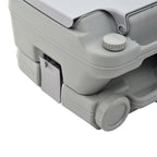 Portable Camping Toilet with Double-Tank Fresh Waste Tanks - product gallery image 9