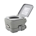 Portable Camping Toilet with Double-Tank Fresh Waste Tanks