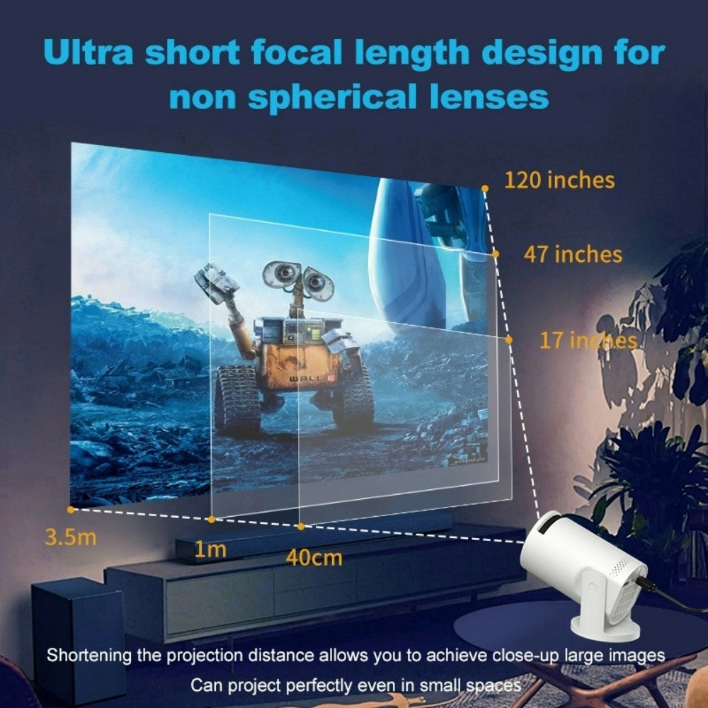Portable Projector with Mini Native 720P Full HD 1080P - product gallery image 3