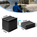 Portable Toilet with Foldable, Folding Camping Foldable Outdoor Loo Carry - product gallery image 4