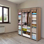 Portable Wardrobe with Foldable, Easy Assembly, Freestanding - product gallery image 12