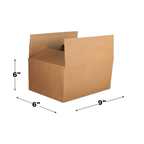 Postal Boxe with (30 pcs) 9x6x6 inches (229x152x152 mm) Brown Shipping Carton Boxes - product gallery image 4