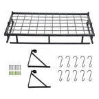 Pot & Pan Rack with Space-Saving, Wall-Mounted, Metal, 45*24*25cm - product gallery image 7