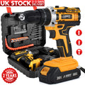 Power Drill with Metal, 29 Piece, Cordless Hammer Piece JUSFIT 3-in-1 Combi