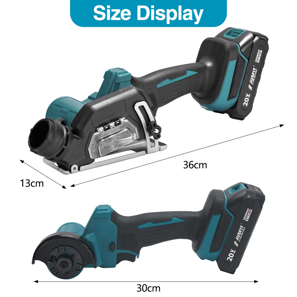 Power Tool with Metal, 2-in-1 20V Cordless Angle Grinder Brushless - product gallery image 4
