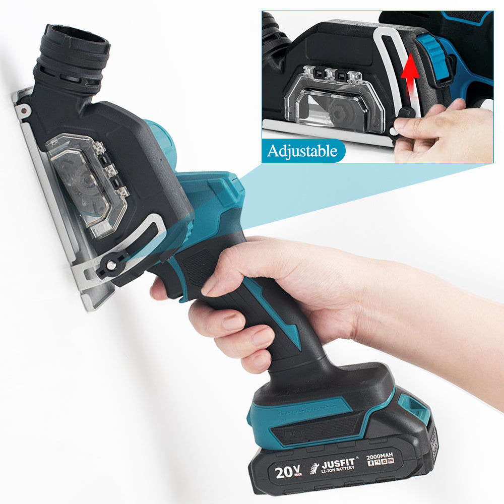 Power Tool with Metal, 2-in-1 20V Cordless Angle Grinder Brushless - product gallery image 6