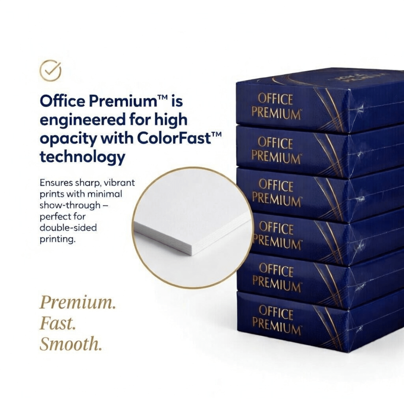 Printer Paper A4 Sheets Reams High-Brightness Multipurpose - product gallery image 3