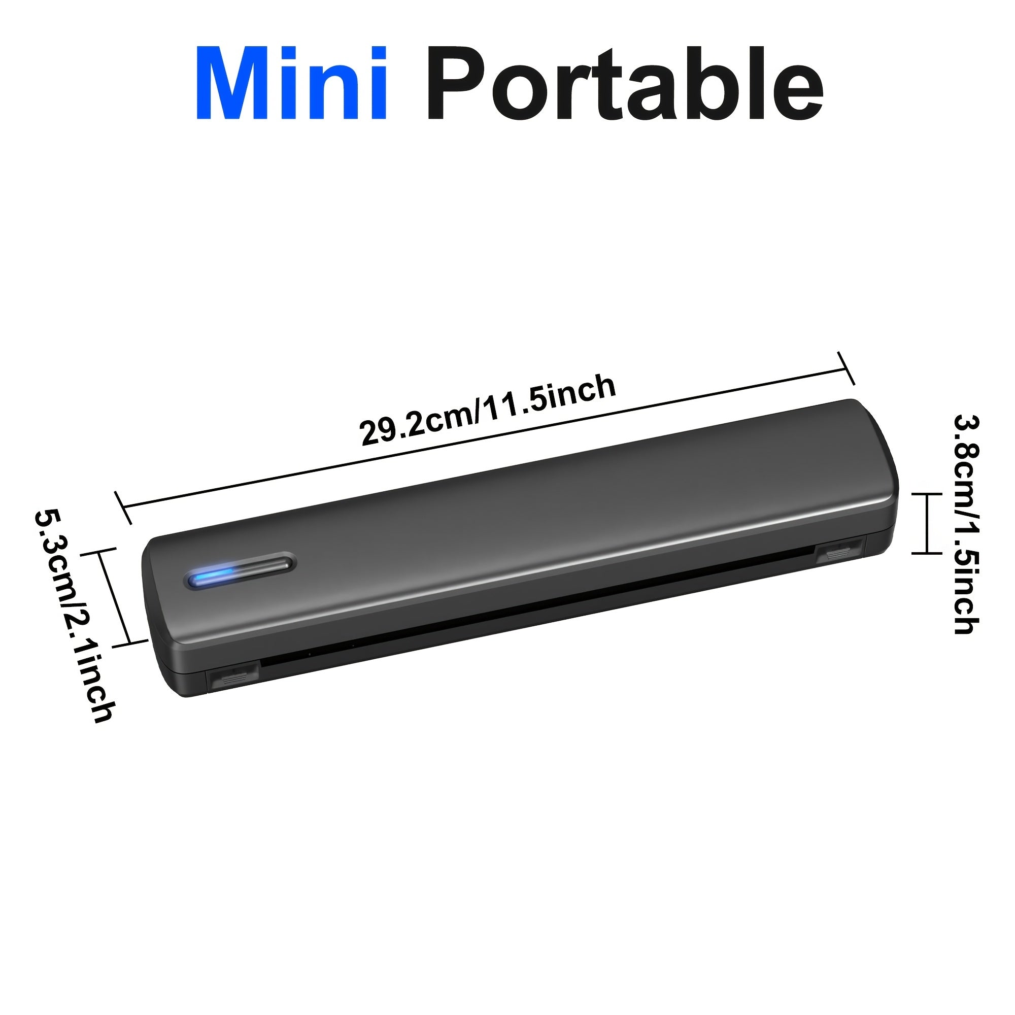 Printers & Label Maker D810B Portable A4 Thermal Printer Wireless - product gallery image 2