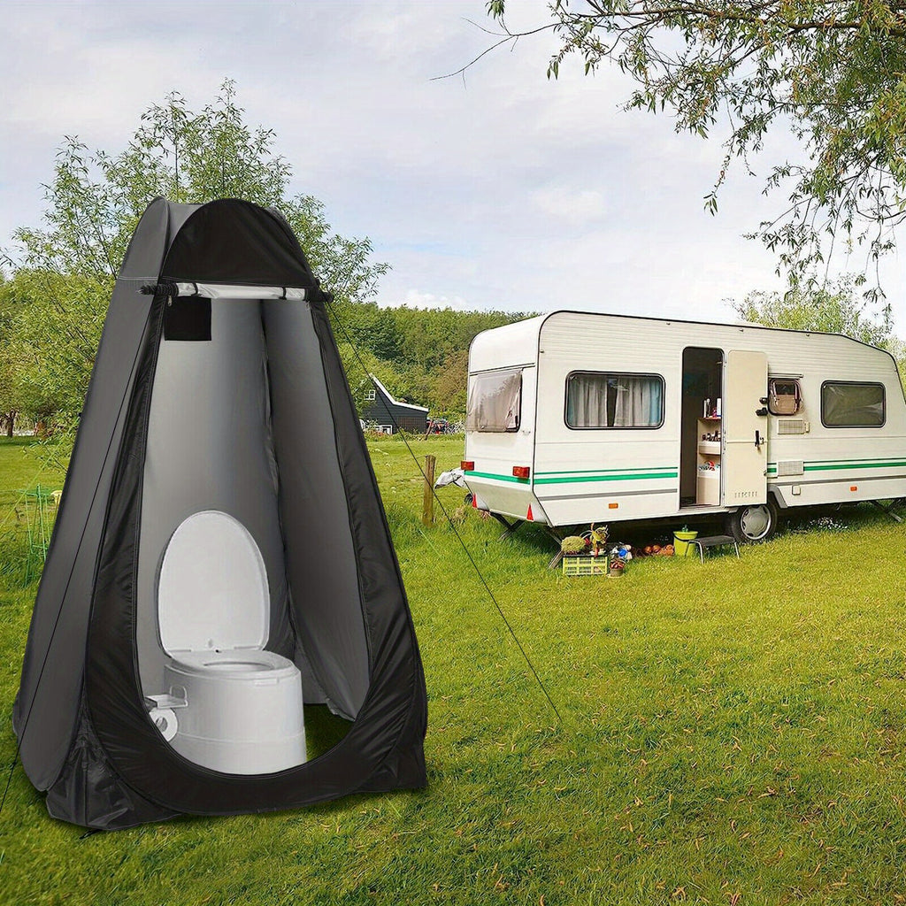 Privacy Tent with 190cm, camouflage, Pop-Up Changing Shower Shelter - product gallery image 2
