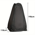 Privacy Tent with 190cm, camouflage, Pop-Up Changing Shower Shelter - product gallery image 4
