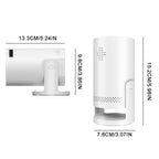 Projector Portable Mini Projector Wireless with Connection Speakers Phone Movies - product gallery image 5
