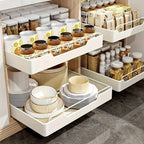Pull-Out Cabinet Organiser with 35cm, 40cm, Metal for home organisation - product gallery image 14