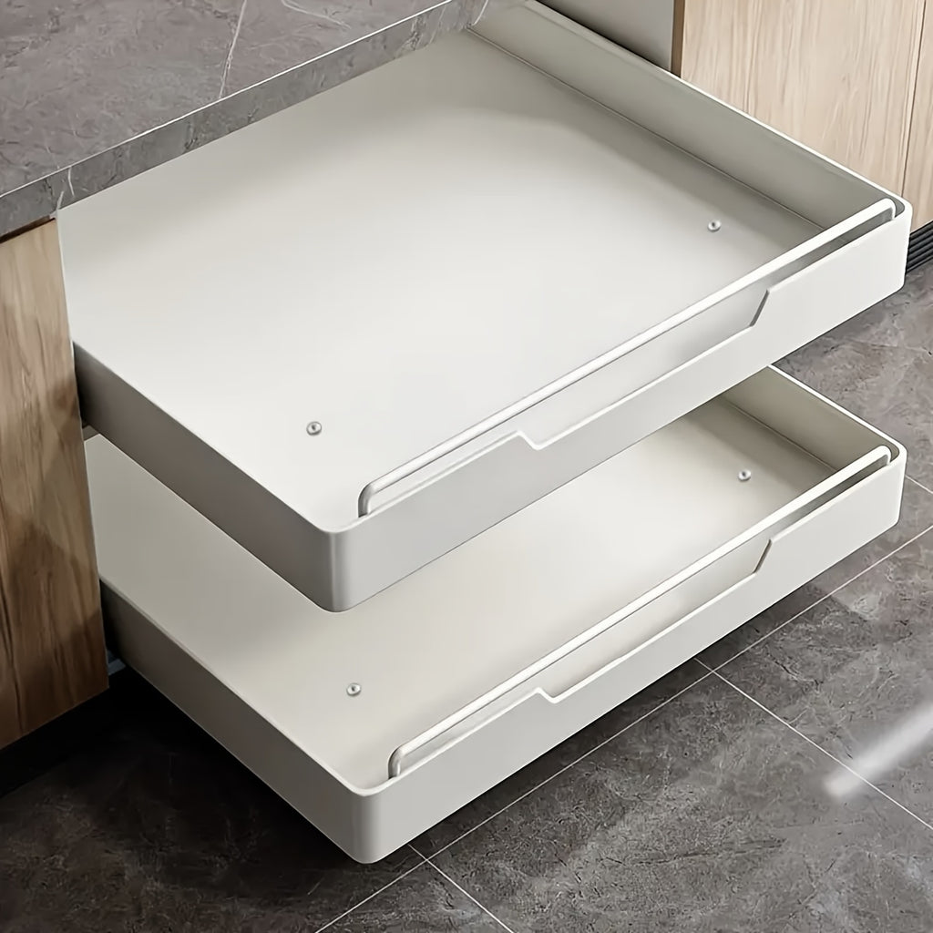 Pull-Out Cabinet Organiser with 35cm, 40cm, Metal for home organisation - product gallery image 17