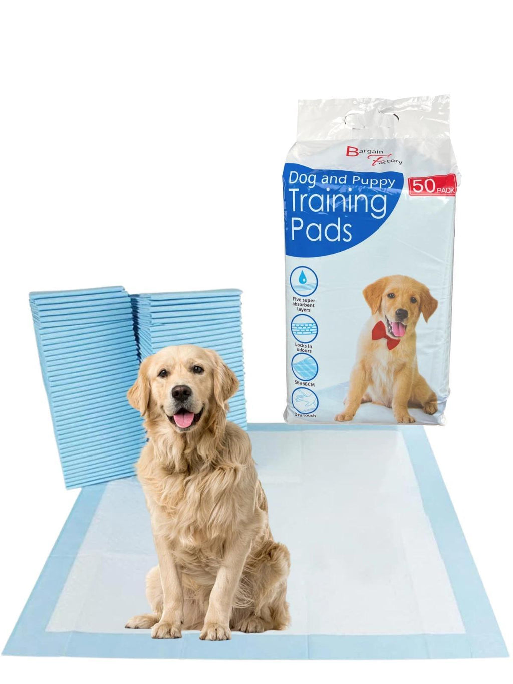 Puppy Training Pad with Leakproof, Non-Slip, Waterproof, Plastic - product gallery image 4