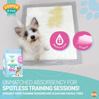 Puppy Training Pad with Leakproof, Waterproof, 100 Pack, 100 Pads (2x50pk) - product gallery image 3