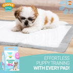 Puppy Training Pad with Leakproof, Waterproof, 100 Pack, 100 Pads (2x50pk) - product gallery image 4