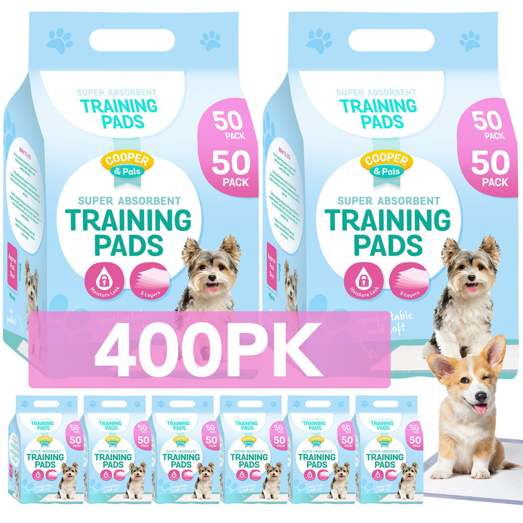 Puppy Training Pads 45x60cm with Leakproof, 400 Pack, 400pk